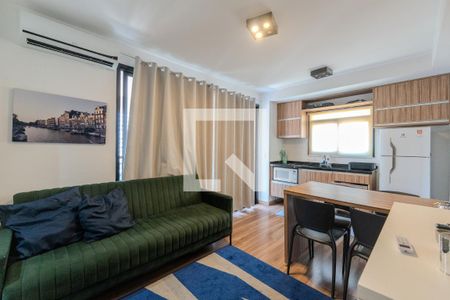 Sala de apartamento à venda com 2 quartos, 62m² em Consolação, São Paulo