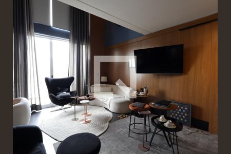 Sala de apartamento para alugar com 1 quarto, 89m² em Morumbi, São Paulo