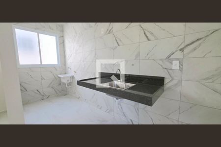 Sala/Cozinha de apartamento à venda com 2 quartos, 48m² em Nossa Senhora de Lourdes, Lagoa Santa