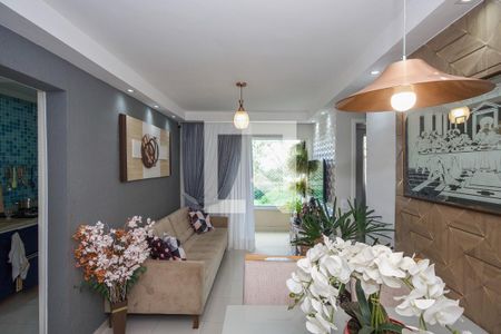 Sala de apartamento à venda com 2 quartos, 126m² em Paraíso do Morumbi, São Paulo