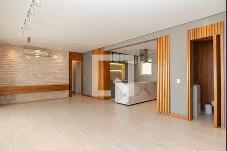 Sala de apartamento à venda com 3 quartos, 136m² em Campo Belo, São Paulo