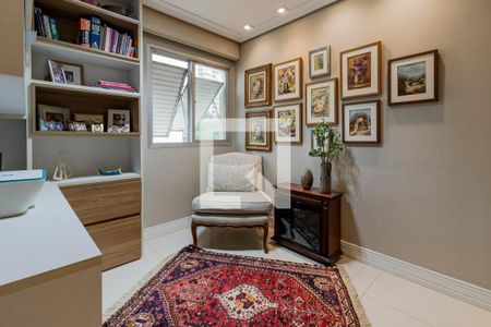 Sala de apartamento à venda com 1 quarto, 60m² em Brooklin Novo, São Paulo