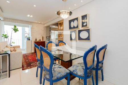 Sala de apartamento à venda com 1 quarto, 60m² em Brooklin Novo, São Paulo