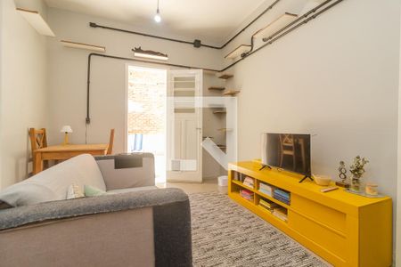 Sala de apartamento à venda com 3 quartos, 55m² em Menino Deus, Porto Alegre