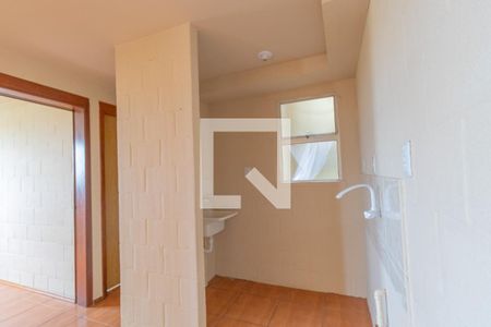 Sala/Cozinha de apartamento para alugar com 2 quartos, 43m² em Olaria, Canoas