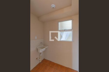 Cozinha e Área de Serviço de apartamento para alugar com 2 quartos, 43m² em Olaria, Canoas