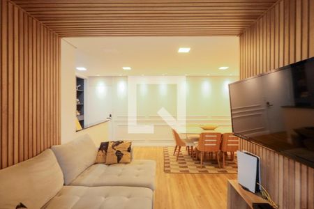 Sala de estar - Sala de jantar  de apartamento para alugar com 2 quartos, 64m² em Jardim Prudência, São Paulo