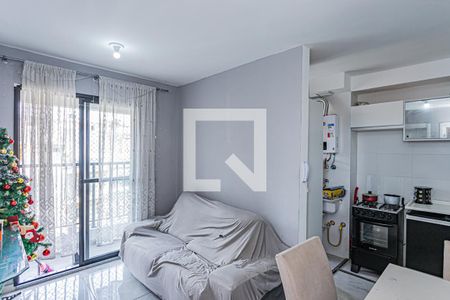 Sala de apartamento para alugar com 2 quartos, 42m² em Vila Marina, São Paulo