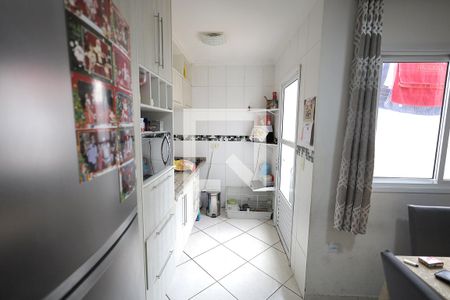 Cozinha de apartamento à venda com 2 quartos, 49m² em Jardim Utinga, Santo André