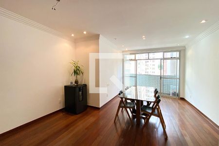 Sala de apartamento para alugar com 3 quartos, 105m² em Santo Antônio, Belo Horizonte