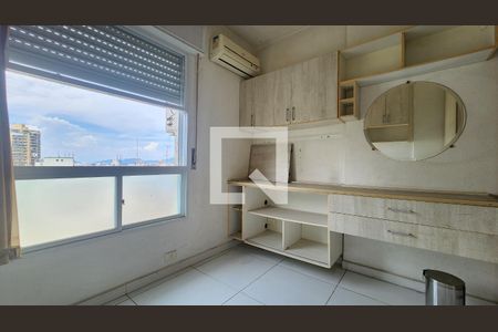 Quarto de apartamento para alugar com 1 quarto, 35m² em Embaré, Santos