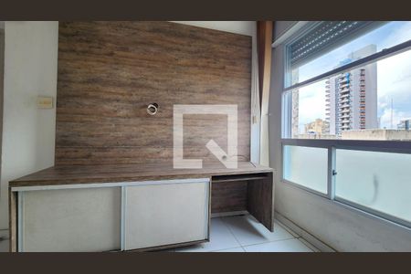 Detalhe Sala de apartamento para alugar com 1 quarto, 35m² em Embaré, Santos