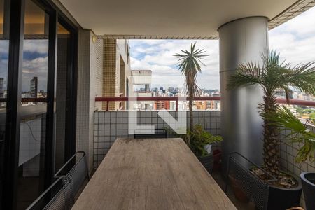 Varanda da Sala de apartamento à venda com 4 quartos, 260m² em Itaim Bibi, São Paulo