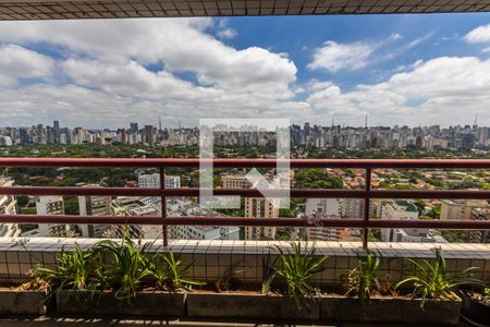 Varanda da Sala de apartamento à venda com 4 quartos, 260m² em Itaim Bibi, São Paulo