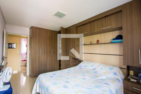 Quarto 1 - Suíte de apartamento para alugar com 3 quartos, 125m² em Vila Scarpelli, Santo André