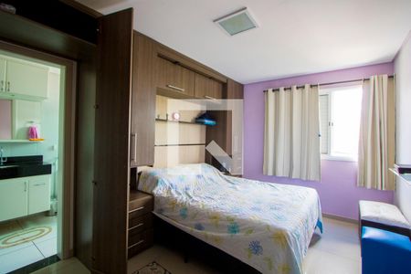 Quarto 1 - Suíte de apartamento para alugar com 3 quartos, 125m² em Vila Scarpelli, Santo André