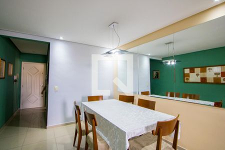 Sala de apartamento para alugar com 3 quartos, 125m² em Vila Scarpelli, Santo André