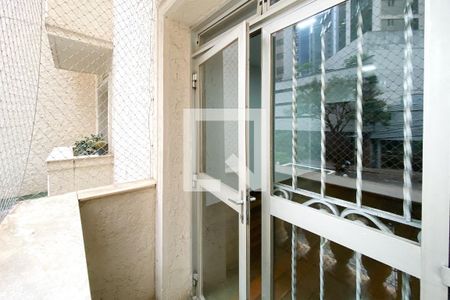 Varanda da Sala de apartamento à venda com 3 quartos, 102m² em Funcionários, Belo Horizonte