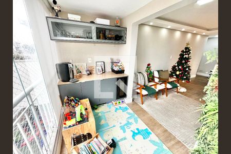 Varanda da Sala de apartamento à venda com 2 quartos, 106m² em Vila Dom Pedro Ii, São Paulo