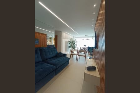 Sala de apartamento para alugar com 3 quartos, 90m² em Vila Rosa, Goiânia