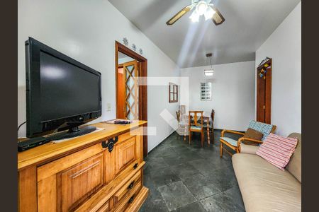 Sala de apartamento para alugar com 1 quarto, 97m² em Ponta da Praia, Santos