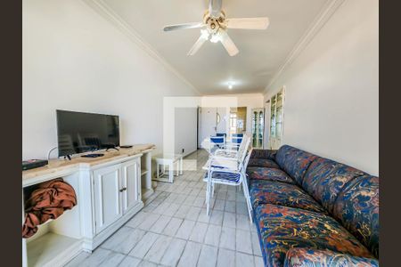 Sala de apartamento para alugar com 2 quartos, 78m² em Aparecida, Santos