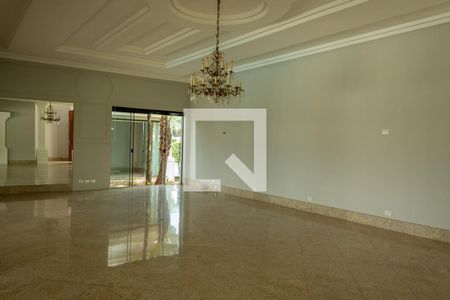 Sala de casa de condomínio para alugar com 5 quartos, 640m² em Riviera Tamborlim, Americana