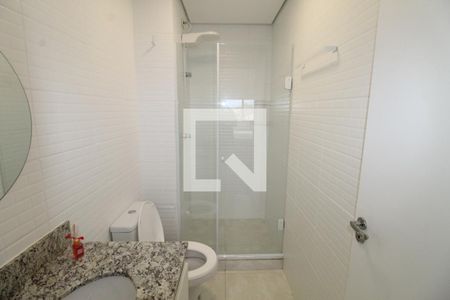 Banheiro da Suíte de apartamento para alugar com 1 quarto, 34m² em Centro, São José dos Campos