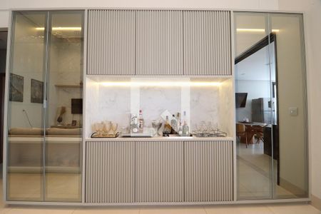 Sala de casa de condomínio para alugar com 3 quartos, 219m² em Granja Marileusa, Uberlândia