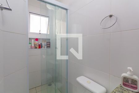 Banheiro da Suíte 1 de casa de condomínio à venda com 3 quartos, 169m² em Vila Jacuí, São Paulo