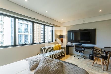 Studio de kitnet/studio à venda com 1 quarto, 27m² em Indianópolis, São Paulo