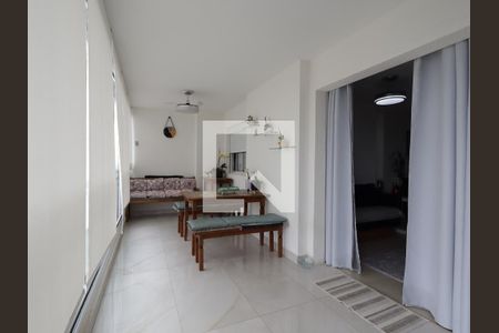 Varanda da Sala de apartamento à venda com 4 quartos, 125m² em Jardim Vazani, São Paulo