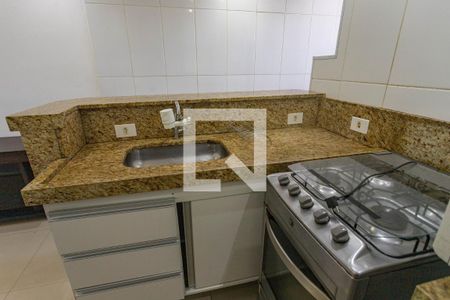 Sala / cozinha  de apartamento para alugar com 1 quarto, 35m² em Centro, Diadema