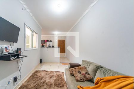 Sala de apartamento à venda com 2 quartos, 57m² em Cidade São Jorge, Santo André