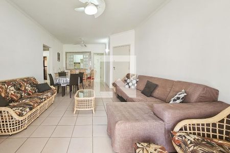 Sala de apartamento para alugar com 3 quartos, 102m² em Centro, Guarujá