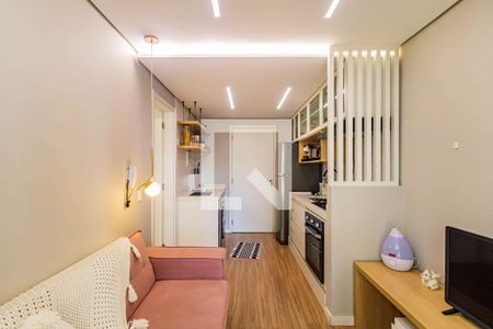 Sala de apartamento para alugar com 1 quarto, 28m² em Ferreira, São Paulo