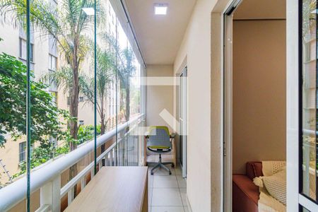 Varanda de apartamento para alugar com 1 quarto, 28m² em Ferreira, São Paulo