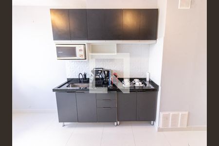 Sala/Cozinha de apartamento para alugar com 1 quarto, 24m² em Belenzinho, São Paulo