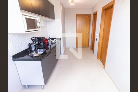 Sala/Cozinha de apartamento para alugar com 1 quarto, 24m² em Belenzinho, São Paulo