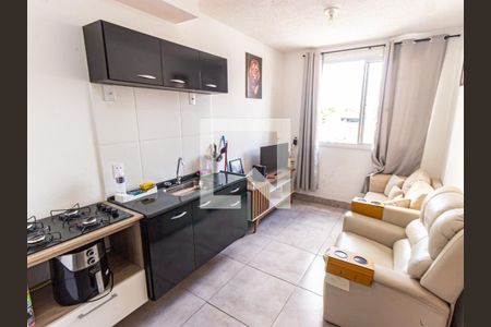 Sala/Cozinha de apartamento para alugar com 1 quarto, 24m² em Belenzinho, São Paulo