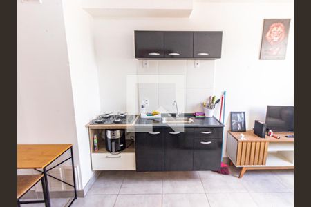 Sala/Cozinha de apartamento para alugar com 1 quarto, 24m² em Belenzinho, São Paulo