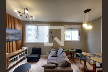 Sala de apartamento à venda com 1 quarto, 34m² em Jardim Marajoara, São Paulo