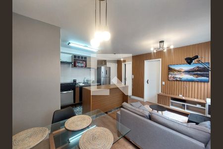 Sala de apartamento à venda com 1 quarto, 34m² em Jardim Marajoara, São Paulo