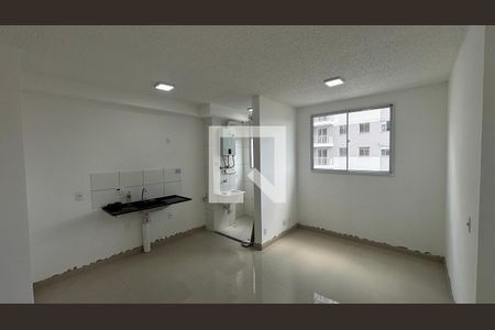 Sala - Sala de Jantar  de apartamento para alugar com 2 quartos, 38m² em Jardim, Santo André
