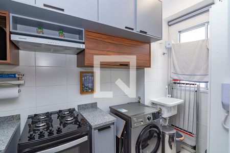 Cozinha de apartamento para alugar com 2 quartos, 48m² em Palmeiras, Belo Horizonte