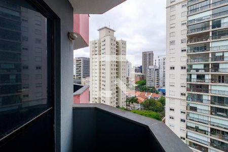 Sala - Varanda de apartamento à venda com 1 quarto, 35m² em Brooklin, São Paulo