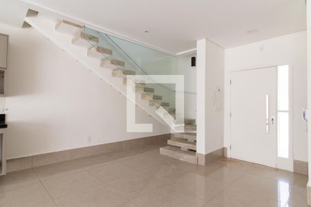 Sala/Cozinha de casa de condomínio à venda com 3 quartos, 173m² em Parque Taquaral, Campinas