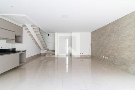 Sala/Cozinha de casa de condomínio à venda com 3 quartos, 173m² em Parque Taquaral, Campinas