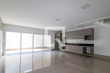 Sala/Cozinha de casa de condomínio à venda com 3 quartos, 173m² em Parque Taquaral, Campinas