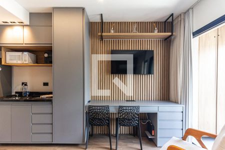 Studio de kitnet/studio para alugar com 1 quarto, 27m² em Vila Buarque, São Paulo